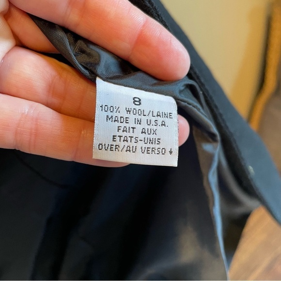 Vintage Herbert Grossman Wool Blazer Size 8 - Picture 6 of 8